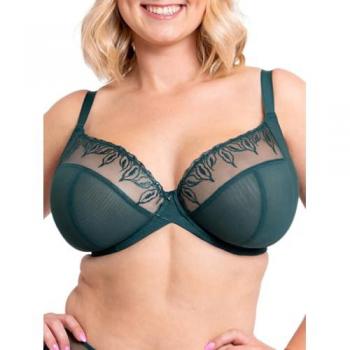Curvy Kate Full Flare Plunge Green Bra