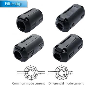 Filtro Ferritico Anular de Tamaños Variados para Audio