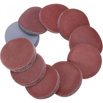 Disques de ponçage Mayitr 75 mm – Ensemble 100 pièces pour tampons ronds