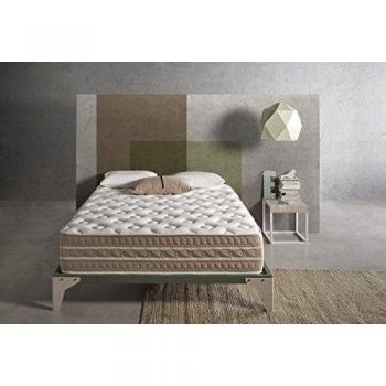 Simpur BIO THERMAL CASHMERE Viskoelastische Matratze, 90x190 cm, Höhe 30 cm, Ergonomisch, Ortopädisch, 11 Komfortzonen