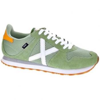 Munich Massana 44 Green/White/Yellow Slip‑on