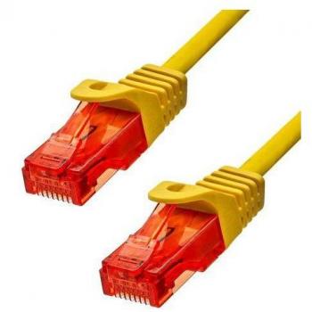Cavo LAN ProXtend CAT6 U/UTP CU LSZH Giallo 25cm