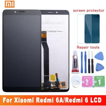 Xiaomi Redmi 6A Touchscreen Display mit Rahmen und Digitizer