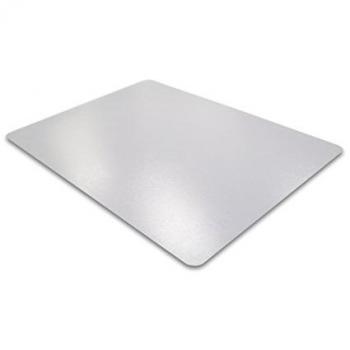Valuemat Bodenschutzmatte phtalatfreies Vinyl für harte Böden 120x130 cm transparent TÜV zertifiziert
