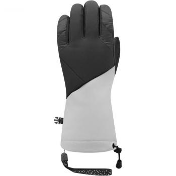 Large Racer Unity Female Black and White Gloves