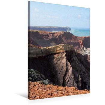 CALVENDO 50×75 cm Leinwand Druck Hochformat – Carrapateira bis Vilo do Bispo, gestaltet von Miriam Schwarzfischer