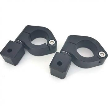 2pcs 25mm CNC Aluminum Motorcycle Fog Lamp Bracket