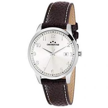 Chronostar Zeitlos – Damenuhr Analog Quarz, Lederarmband