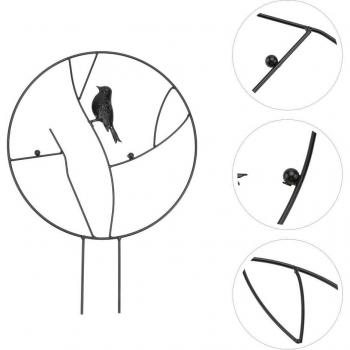 Support de plantes en treillis pour décoration intérieure et extérieure (1 pièce)