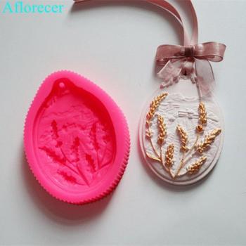 Flower Shaped Silicone Mold for Car Pendant
