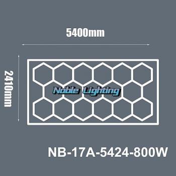 Luz Hexagonal Youping 5x12M – Luces de Garaje y Sala de Exposición
