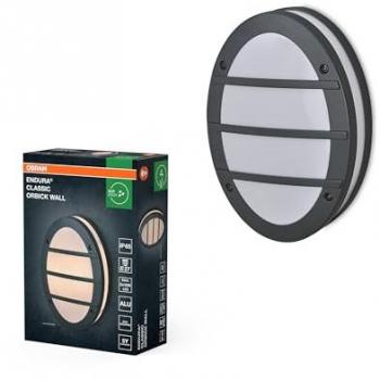 Endura Classic Orbick W – luminaire mural extérieur, diffuseur dépoli, aluminium