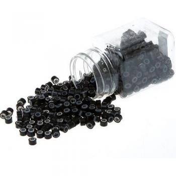 Aluminum Feather Extension Links – 500 Piece Silicone Rings