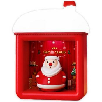 USB Rechargeable Snow House LED Lamp