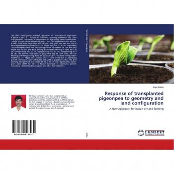 Response of transplanted pigeonpea to geometry and land configuration
