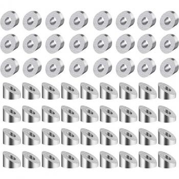 60 Stuks T316 RVS Schuine Wasmachine voor Hout en Metaal