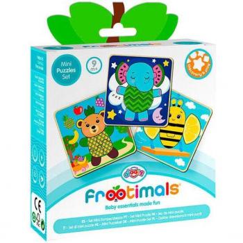 Set mini puzzles educativo de los Frootimals