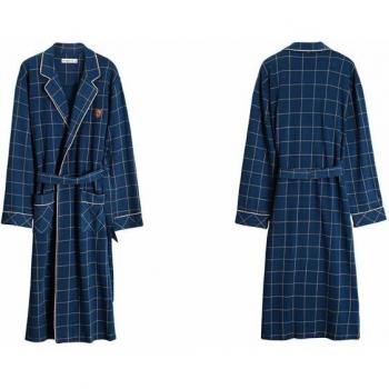Men's Cotton Bathrobe
