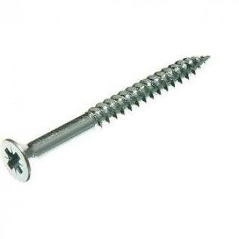 Premium Quality POZI TWINTHREAD Wood Screws Countersunk ZP No. 8 x 1 3/4 Inch