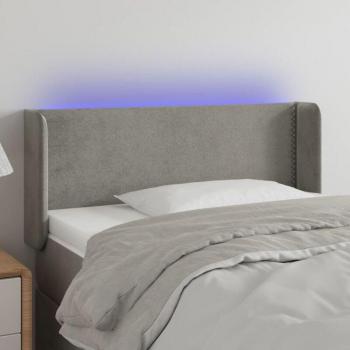 Luz Ambiental de Cama Led Gris Pálido Jinlefu