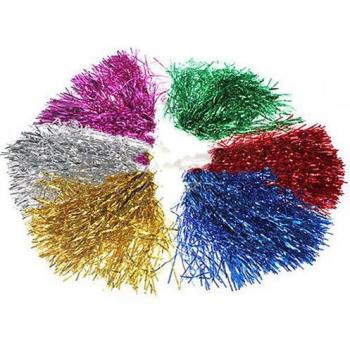 1 Stück metallische Spiel Pom Poms für Teamspiele