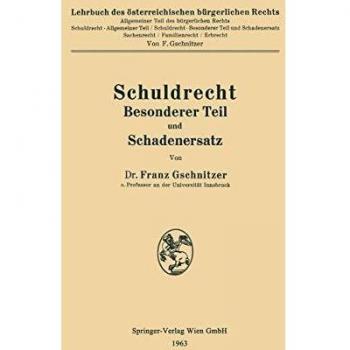 Schuldrecht Besonderer Teil und Schadenersatz