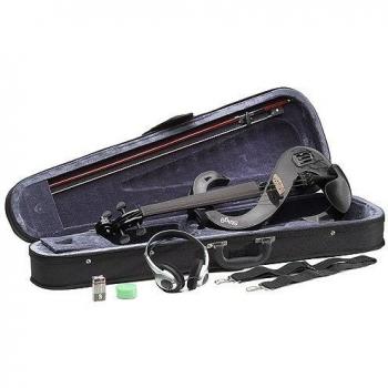 Stagg S-Shaped Electric Viola Outfit Package Black