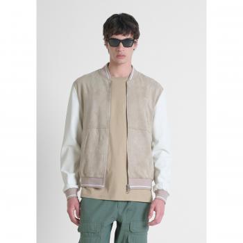 Mittelgroße Stehkragenjacke Antony Morato – Beige