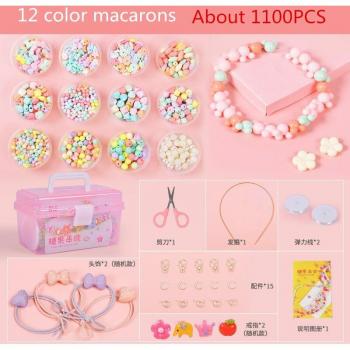 12 Colors DIY Bead Set for Kids