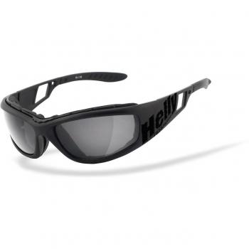Helly Bikereyes Vision 3 – Lunettes solaires noir-gris, format universel