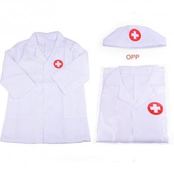 Robe Blanche Infirmière Pour Fêtes d’Halloween