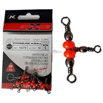 Kit NTT NT 1510 Barrels 3‑Way Cross – 6 pièces (10 × 12 cm, 16 kg)