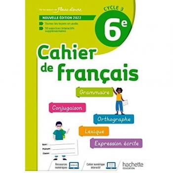 Cahier de Français cycle 3/6e