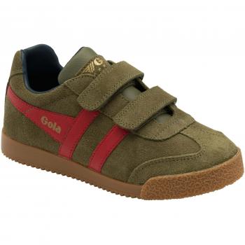 Gola Harrier Strap Kids Slip-On Trainers
