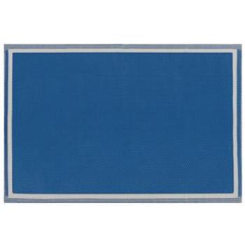 Tappeto blu sintetico per esterni 120 x 180 cm resistente