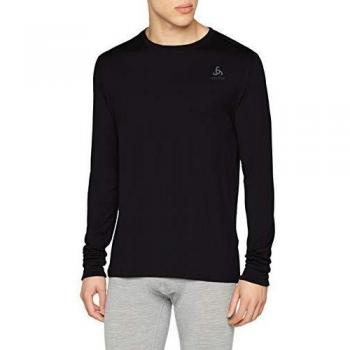Maglia Intima Odlo Merino Top Swan Black