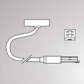 Molto Luce Alimentation Volare 2 m rosace blanche