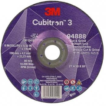 3M Cubitron™ 3 Schleifmittel Ø 150 mm