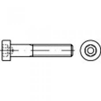 TOOLCRAFT Zylinderschrauben M8 70 mm Innensechskant DIN 6912 200 Stück verzinkt