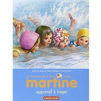 Martine apprend à nager