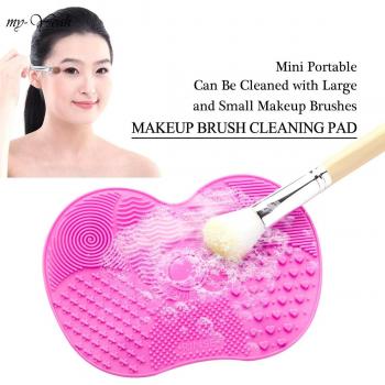 Outil de Nettoyage en Silicone pour Pinceaux de Maquillage