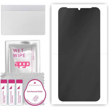 Apgo Hydrogel-Schutzfolie mit Positionierungsschicht für Motorola Moto E7i Power