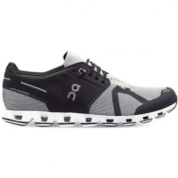 Sportlicher ON Cloud Black Slate Schuh, grau, Größe 42, schnurbar, GS
