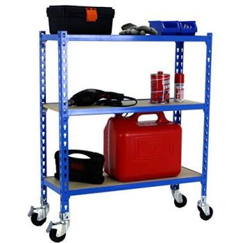 Estantería SimonRack MaderClick Mobile Plus 3/500 × 900 cm – Azul/Naranja – SKU 458100024901050