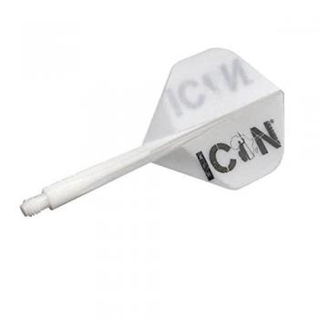 Plumas Condor Axe Estándar Guerrero Africano Blanco 27.5mm 3 Pack