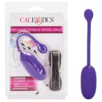 CalExotics Wiederaufladbarer Liebeskegel Lila ⌀ 3,25 cm