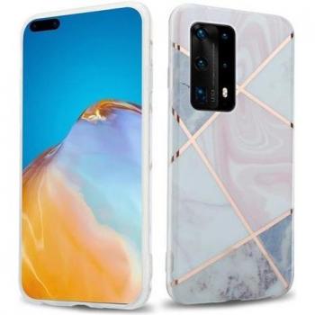 Custodia Colorata Marmo Huawei P40