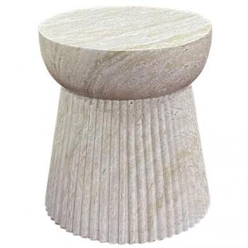 Mesa Bonn Beige Aglomerado 37cm