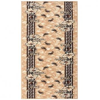 Tappeto Runner Lungo Beige 100x150 cm