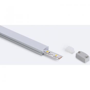 2m Aluminiumprofil für flache LED-Beleuchtung